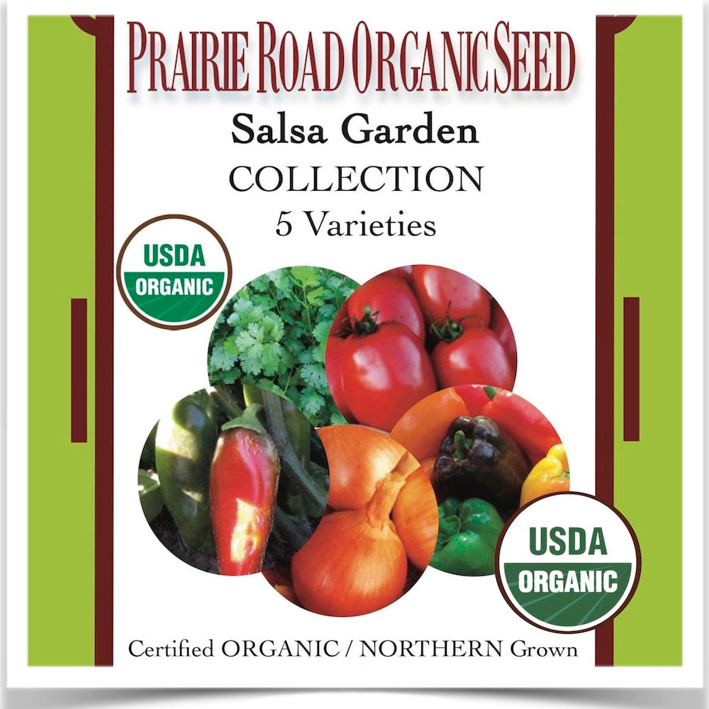 Prairie Road Organic Seed 's salsa garden grown with certified organic seed